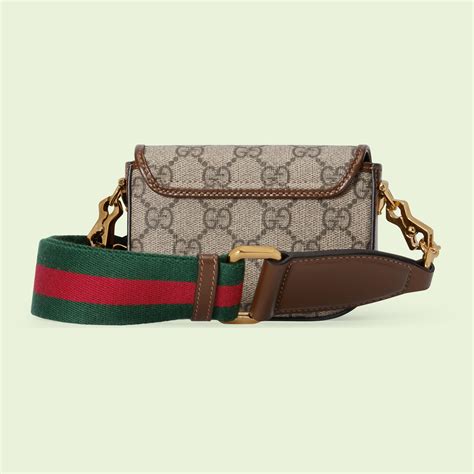 gucci horsebit 1955 strap wallet